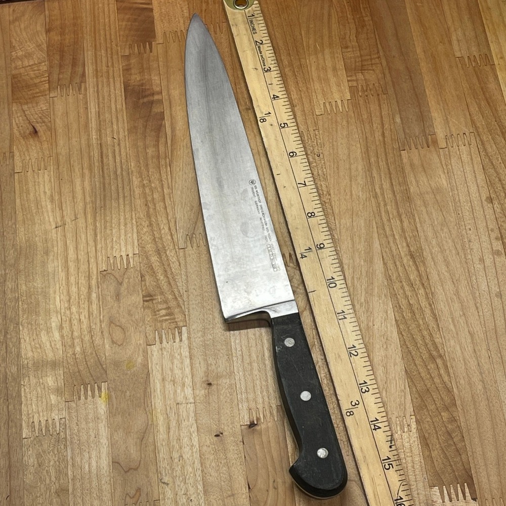 Wusthof Trident Classic 10 inch Chef Knife 4582/26cm Solingen Germany Steel